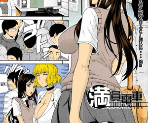 russian manga Gura Nyuutou Manin Densha - Crowded.., blowjob , big breasts  sole-female