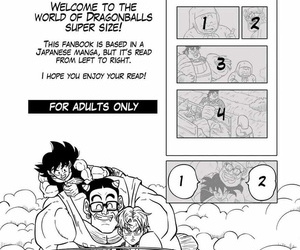 manga Dragon Balls Super Size 1, cheating , comics  stomach-bulge