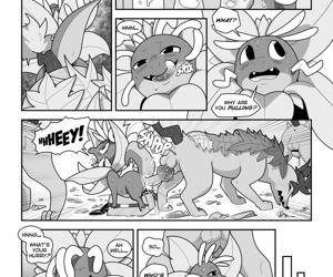  manga Knotted Wood - part 2, pokemon , furry 