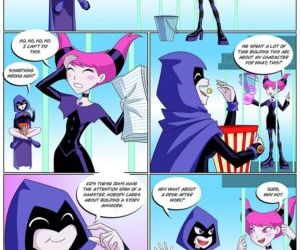  manga Teen Titans - Boulevard Of Broken Dreams, bondage , superheroes  lesbian & yuri & girls only