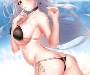  manga Micro & Sling Bikini Collection Part 2.., big breasts , dark skin  big-ass