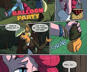  manga Balloon Party, furry , bondage  my little pony