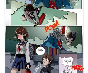  manga Princess Werewolf 2, furry  transformation