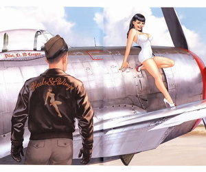  manga Historica Special - Pin-Up Wings -.., audrey hepburn , bettie page , western 