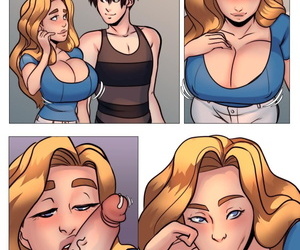 el manga selfies&sorcery dannis íntimo momento, big breasts  western