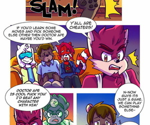 Manga Sadece smash bro! PART 2, furry  comics